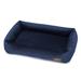 Jax & Bones Boho Premium Crypton Memory Foam Cuddler Bed in Vintage Royale Metal in Blue | 10 H x 32 W x 27 D in | Wayfair 3224-ROYL-MC