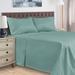 Latitude Run® Soliana 400 Thread Count Egyptian-Quality Cotton Sateen Sheet Set in Green/Blue | 84 H x 108 W in | Wayfair