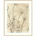 Joss & Main Vintage Wildflowers I by June Erica Vess - Picture Frame Painting Paper, Solid Wood in Black | 41 H x 33 W x 1 D in | Wayfair