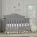 Harriet Bee Dunford 5-in-1 Convertible Crib Wood in Brown/Gray/Green | 47 H x 31 W x 56 D in | Wayfair 2A28AB0EF71840ACB990DAEC44D01B7F