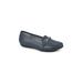 Women's Cliffs Glowing Flat by Cliffs in Navy Smooth (Size 7 M)