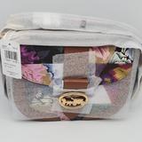 Coach Bags | Coach X Kaffe Fassett Georgie Saddle Bag C2804 | Color: Brown/Pink | Size: Approx.: 8.25" L X 6.75" H X 2.75" W