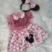 Disney Costumes | Baby Pink Minnie Mouse Costume 12-24mo | Color: Black/Pink | Size: 12-24mo