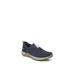 Wide Width Women's Echo Knit Sneakers by Ryka in Blue Ink (Size 6 1/2 W)