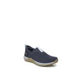 Wide Width Women's Echo Knit Sneakers by Ryka in Blue Ink (Size 7 1/2 W)