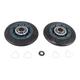 sparefixd Roller Wheel Wheels Kit to Fit Philips Whirlpool Tumble Dryer