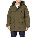 Tommy Hilfiger Men's Heavy Canvas Parka Jacket, Utility Olive, M