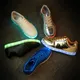 Baskets lumineuses LED à charge USB pour enfants chaussures de tennis lumineuses pour enfants