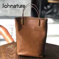 JohnMobSimple-Sac à main en cuir véritable pour femme sac composite polyvalent sacs initiés cuir