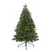 4' Grand Teton Spruce Flat Back Christmas Tree with 90 Clear LED - Green