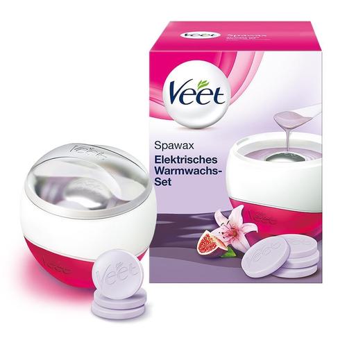 Veet - Spawax Elektrisches Warmwachs-Set Rasierer & Enthaarungstools 1 ct Damen