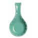 Dakota Fields Kitchen Countertop Ceramic Spoon Rest Ceramic in Green/Blue | 1.5 H x 8.5 W x 4.5 D in | Wayfair 7EBD419DF4D342E198BDB41168F936AE
