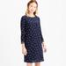 J. Crew Dresses | J. Crew Silk Shift Dress In Polka Dot | Color: Blue/White | Size: 00p