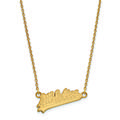 Women's Oakland Athletics 18'' 14k Yellow Gold Small Team Pendant Necklace