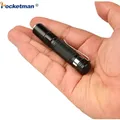 Mini lampe de poche LED portable torche étanche lanterne batterie AAA injuste camping chasse