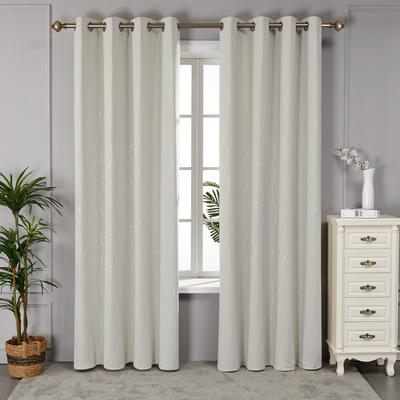 Deconovo Wave Line with Dots 52 Width Curtains Pair(2 Panel)