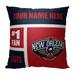 The Northwest Group New Orleans Pelicans 18'' x Colorblock Personalized Throw Pillow