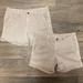 American Eagle Outfitters Shorts | American Eagle 2 Pairs Khaki Shorts | Color: Cream/Tan | Size: 6