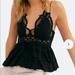 Free People Tops | Free People Adella Top | Color: Black | Size: M