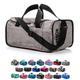 Meteor Sporttasche Kinder 20-40L Gym Tasche Herren schwimmtasche Reisetasche Urlaubstasche klein Fitnesstasche Damen Riementasche Kindertaschen Schule-Taschen turntasche Jungen, grau Melange/schwarz