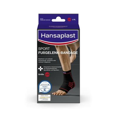 Hansaplast - HANSAPLAST Sport Fußgelenk-Bandage Gr.M Sportverletzungen