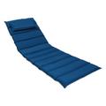 Matelas bleu marine pour bain de soleil