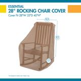 Duck Covers Essential Porch Rocker Cover
