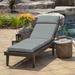 Arden Selections Leala Texture Outdoor Chaise Lounge Cushion