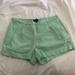 J. Crew Shorts | Jcrew Mint Green Pleated Shorts | Color: Green | Size: 6