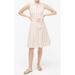 J. Crew Dresses | J. Crew Sleeveless Tie-Waist Shirtdress 0 Nwt | Color: Cream/Pink | Size: 0