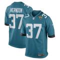 Men's Nike Tre Herndon Teal Jacksonville Jaguars Game Jersey