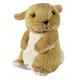 Bauer Spielwaren 12957 I Like My Planet Hase Plüschtier aus recyceltem Material, Beige, 20 cm