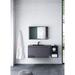 James Martin Vanities Milan Storage Cabinet (Short) Solid Wood in Gray | 20 H x 12 W x 17.5 D in | Wayfair 803-SC1220-MGG