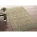 Brown/White 30 x 0.125 in Area Rug - Kaleen Herrera Oriental Hand-Knotted Wool Khaki/Lt Brown/Ivory Area Rug Wool | 30 W x 0.125 D in | Wayfair