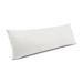 Orren Ellis Kenitha Down Blend Rectangular Lumbar Pillow Down/Feather/Linen in White | 14 H x 36 W x 6 D in | Wayfair