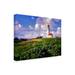 Breakwater Bay Lighthouse 1 by Dennis Frates - Wrapped Canvas Photograph Canvas, Wood in Blue/Green/Indigo | 14 H x 19 W x 2 D in | Wayfair