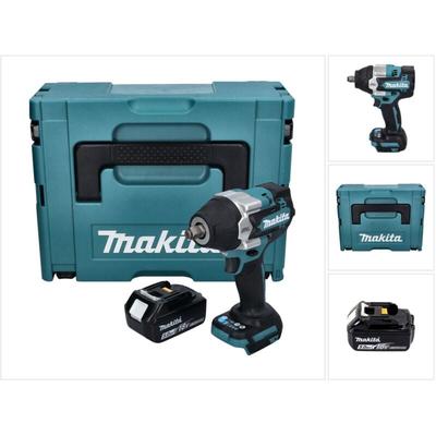 Makita - dtw 700 T1J Akku Schlagschrauber 18 v 700 Nm 1/2' xpt Brushless + 1x Akku 5,0 Ah + Makpac Image