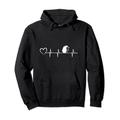 Igel Herzschlag Herz I Hedgehog Heartbeat - Stacheltier Igel Pullover Hoodie