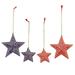 Novica Handmade Starry Delight Papier Mache Ornaments (Set Of 4)