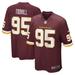 Men's Nike Casey Toohill Burgundy Washington Football Team Game Jersey