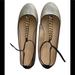 J. Crew Shoes | J. Crew Glitter T-Strap Ballet Flats | Color: Gold | Size: 9