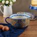 Fitz and Floyd Fitz & Floyd Madeline Measuring Cup, 32-Ounce, Multicolor in Blue | 3.25 H x 6.25 W x 8.25 D in | Wayfair 5279470