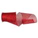 The Holiday Aisle® Solid Ribbon Fabric in Red | 6 H x 360 W x 6 D in | Wayfair 47790589EF804407A698AB384978907D