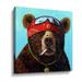 Winston Porter Half Baked - Graphic Art on Canvas in Blue/Brown/Green | 24 H x 24 W x 2 D in | Wayfair 6D6CA1F25C7B4CBEAAFE3DE2915EA96F