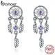 Bamoer – boucles d'oreilles Vintage en argent Sterling 925 pour femme bijoux en argent Sterling