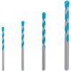 BOSCH 4-tlg. MultiConstruction CYL-9 Bohrer-Set Ø 5,5 - 8 m (ab 85 mm Länge) grau