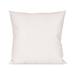 Allan Andrews Avanti White Square Decorative Pillow and Cover