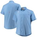 Men's Columbia Carolina Blue North Tar Heels Big & Tall Tamiami Omni-Shade Button-Down Shirt