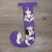 Disney Accents | Hand Painted 101 Dalmatians Letter | Color: Black/Purple | Size: Os