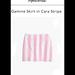 Madewell Skirts | Nwot Madewell Gamine Cara Stripe Skirt Euc | Color: Pink/White | Size: 2